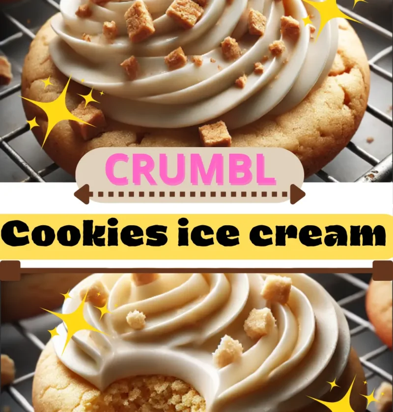 crumbl cookies ice cream