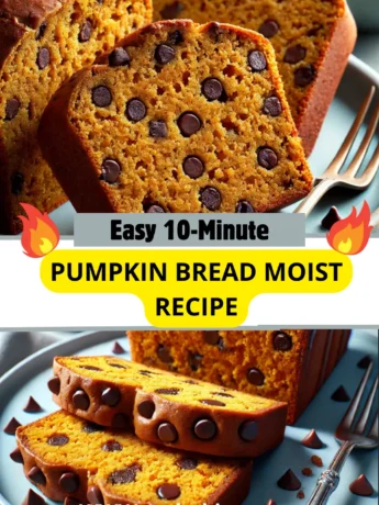 Moist PUMPKIN BREAD