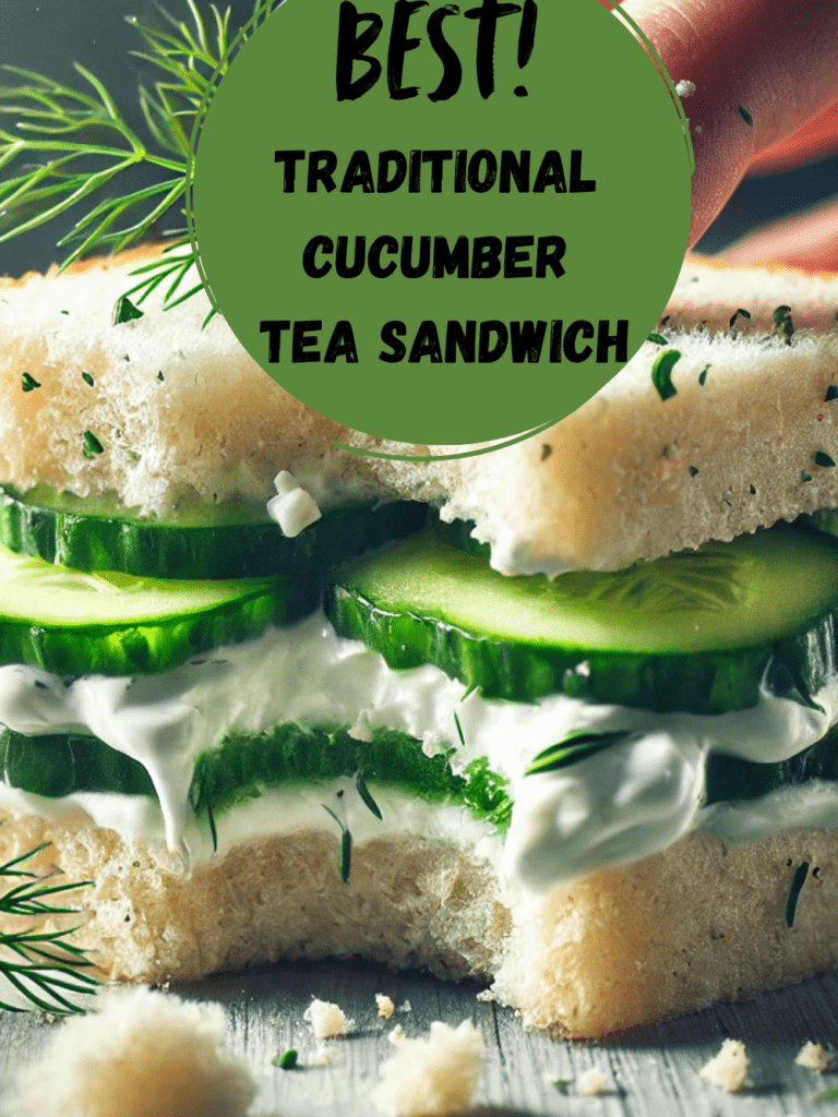 Traditional Cucumber Tea Sandwich